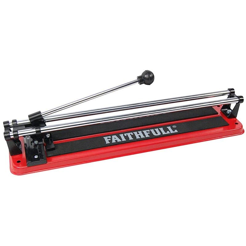Faithfull Coupe-Carreaux carré de 400 mm, Diagonale de 280 mm, capacité de Coupe de 10 mm d'épaisseur pour Carreaux de céramique