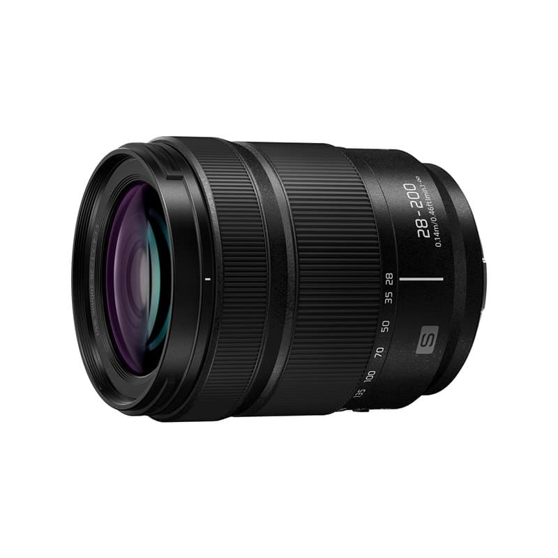 Panasonic Lumix S 28-200mm F4.0-F7.1 I Objectif Téléphoto Polyvalent Macro Plein Format S-R28200E (Zoom 200mm, Macro, Double Sta