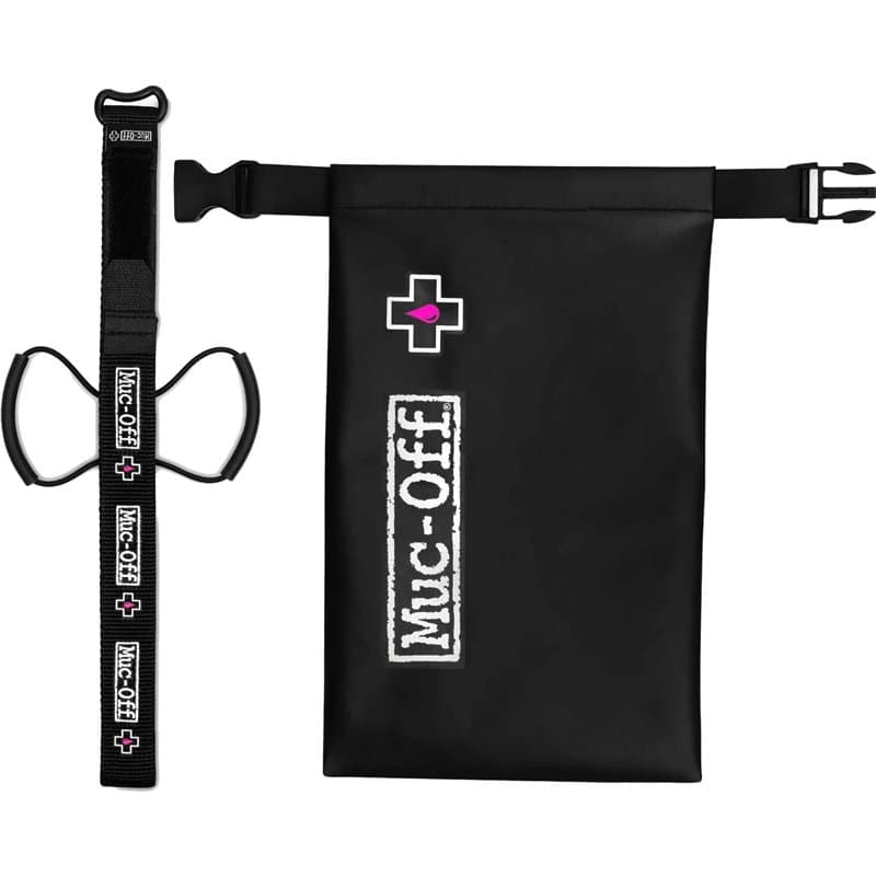 Muc Off Sangle de Cadre Transport Étanche Cargo Bag et Strap, Idéal pour Stocker, sans Sac à Dos, du Petit Outillage Unisex-Adul