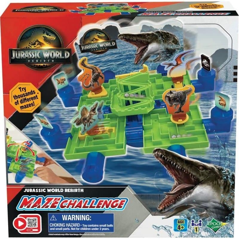 Jurassic World Maze Game - movie - Jeu d'ambiance - EPOCH - Des 4 ans