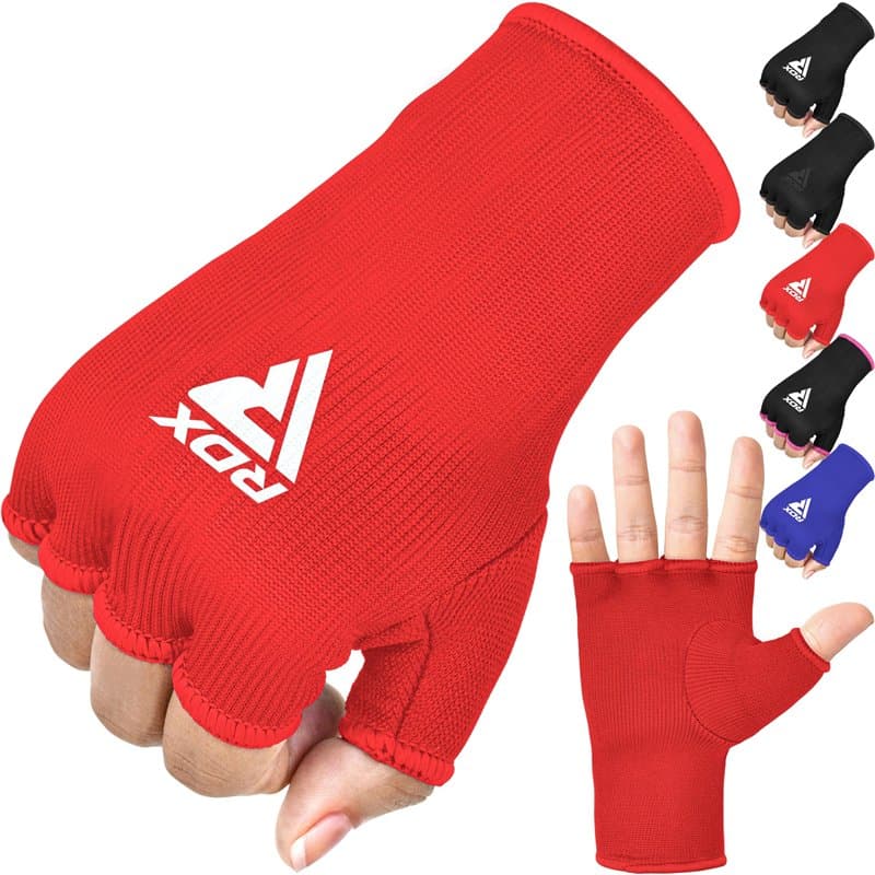 RDX Bandes Boxe sous Gants, Élastiqué Protege Main Sparring Arts Martiaux Protecteur de Poing, Boxing Inner Gloves Hand Wraps, G
