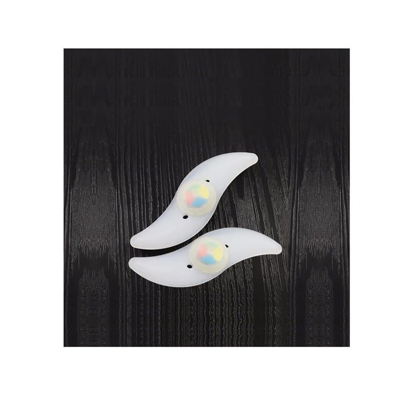 TRIXES Paire d'Ampoules pour Rayons de Roue de Vélo avec des LED aux Couleurs Changeantes
