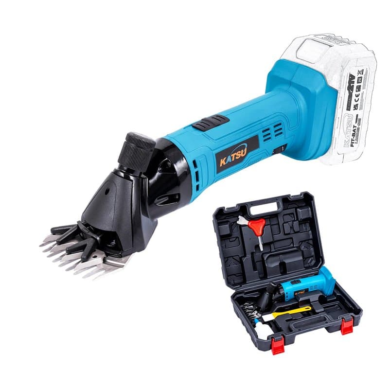 KATSU FIT-BAT Tondeuse Mouton sans Fil 21V, Tondeuse à Moutons Machine avec 6 Vitesses pour Raser Les Moutons Animaux Laines Chè