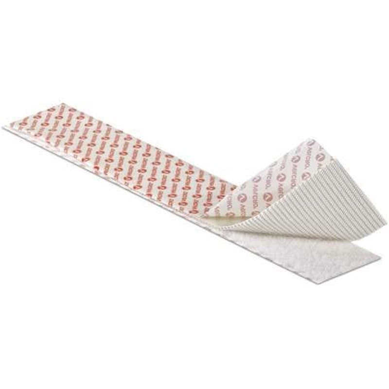 Velcro Bande Velcro autocollante ultra résistante PS51/PS52 de 5,1 cm de large (blanc, 5,1 cm – 5,5 m)