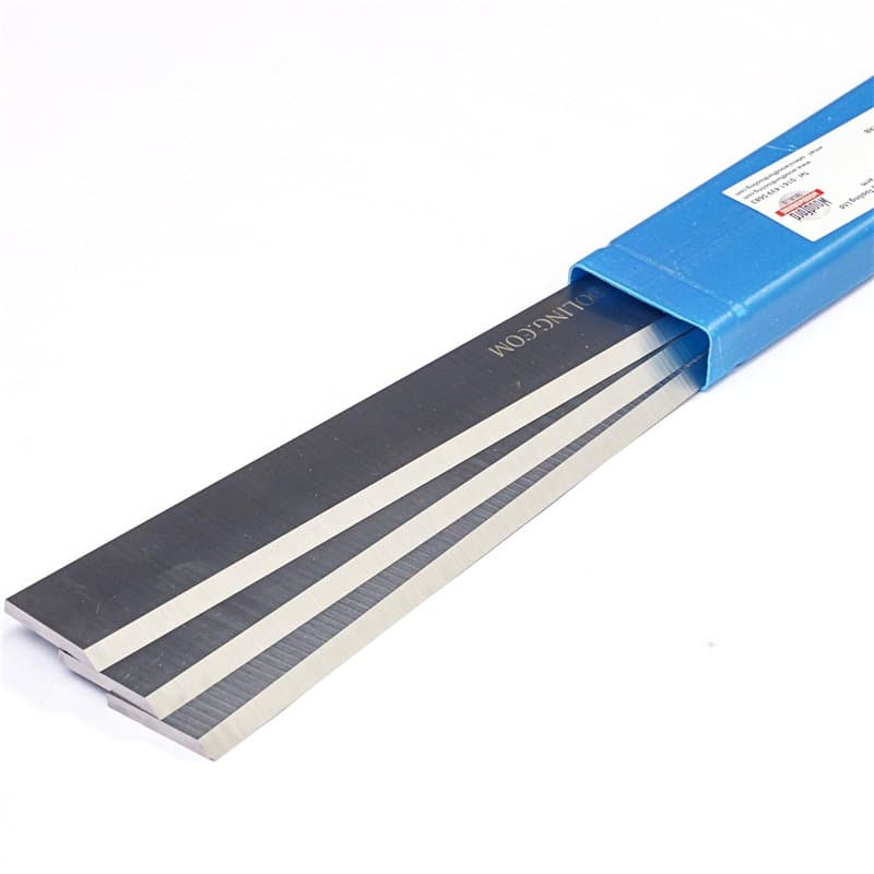 Xcalibur Tooling Lames de rabotage de 250 x 30 x 3 mm compatibles avec Axminster AW106PT2 Planer Modèle HSS Lames de rabotage ré