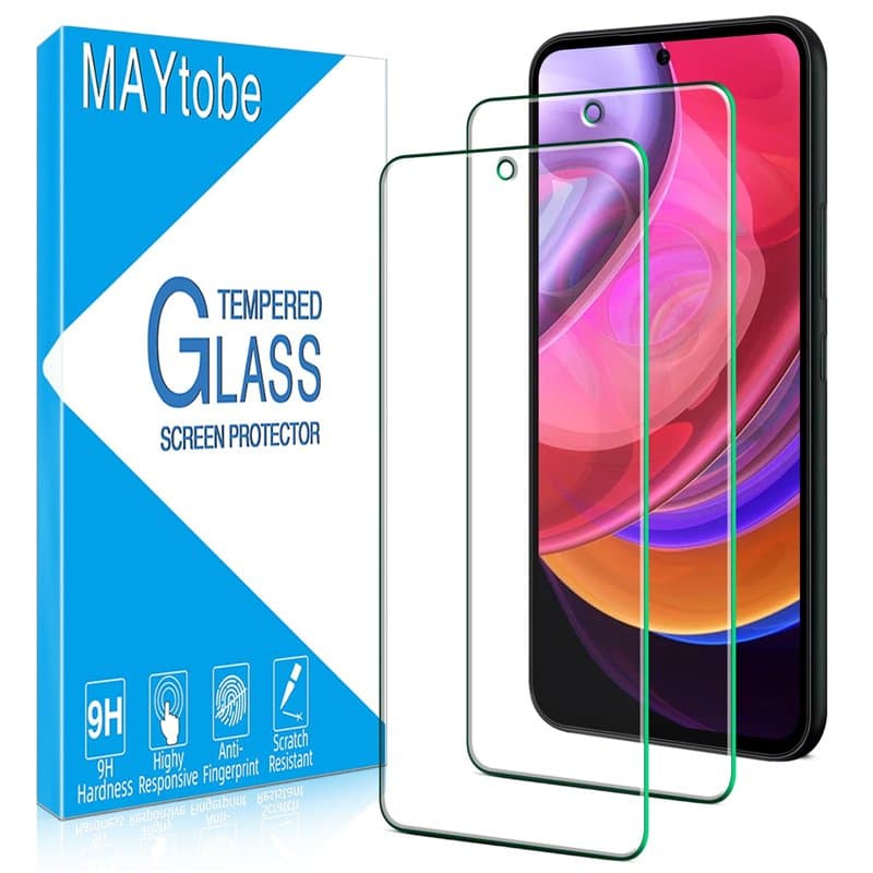 MAYtobe 2 Pièces Verre Trempé pour Samsung Galaxy A54 5G, Film Protection écran Dureté 9H, Sans Bulles, Anti-Rayures, Anti-Empre