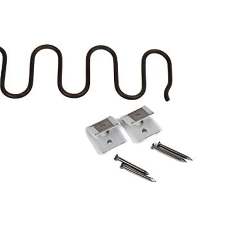 Black Barn Upholstery Supplies Lot de 5 ressorts de chaise Zig Zag + clips + clous 61 cm