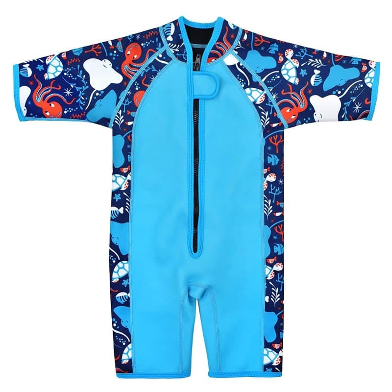 Splash About Combinaison de plongée Shorty pour Enfant, Under The Sea, 4-6 Ans