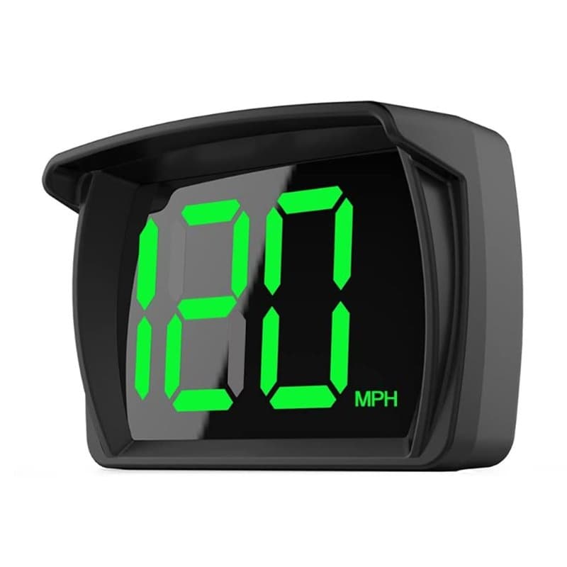 Auto HUD Affichage Tête Haute Head Up Display 2,8" KM/H Compteur de Vitesse avec Chipset GPS pour Vélo Moto Camion Voiture Scoot