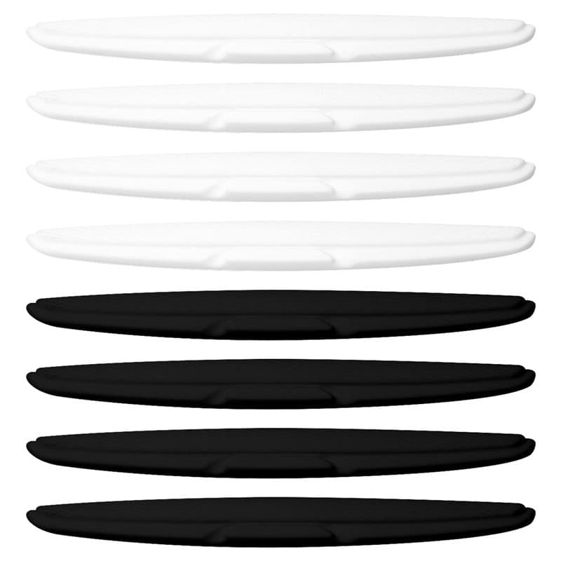 Pinsheng Universel de Bande de Protection Anti-frottement de Voiture, Lot de 8 Protections Anti-Collision Flexibles pour Pare-Ch