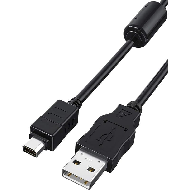 Olympus CB-USB5/CB-USB6 Câble USB pour appareil photo numérique Select Camedia / Creator / Evolt / Mju / Pen / Stylus / Tough /