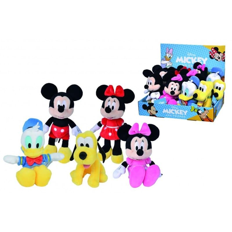 Personnage en Peluche Disney Mickey Mouse Refresh Core 20 cm Modèle aléatoire