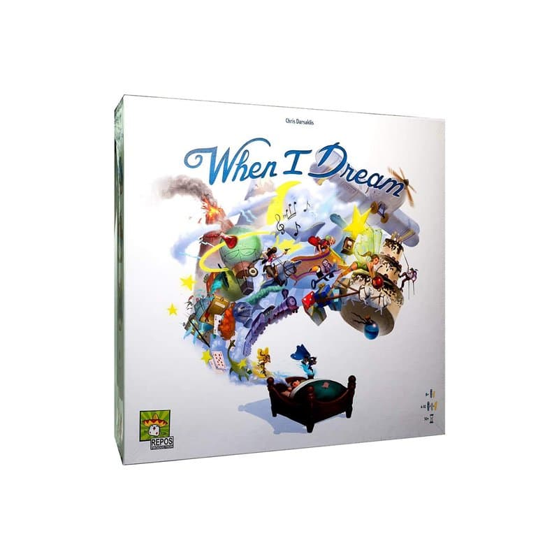 Asmodee - When I Dream, Jeu de Table, 4-10 Joueurs, 8+ Ans, édition en Italien