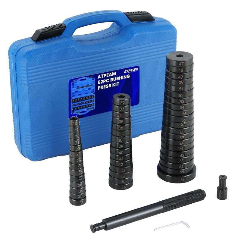 ATPEAM Kit 52 Pièces Extracteur de Roulement et Arrache Roulement, Outils de Montage et Démontage pour Roulements et Joints