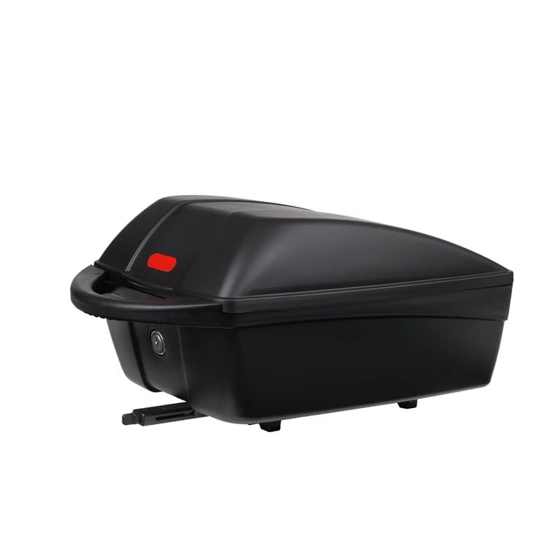 Polisport 8870100002 - Boîte Transport Vélo Arrière 11L. Compatible MIK/MIK-HD avec Fixation SnapLock, Noir