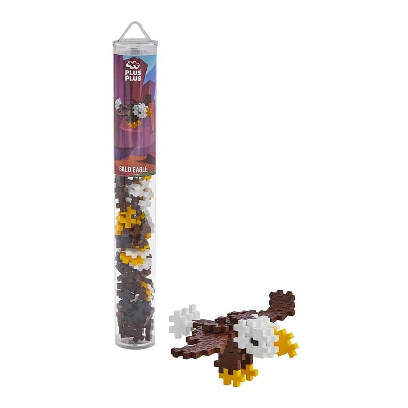 PLUS PLUS - Tube de 100 pièces Aigle Royal - Jeu de Construction - PP4273, 4273