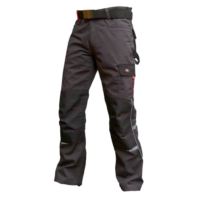 Lee Cooper Hommes Vêtements multi poches cargo travail de sécurité PANTALON, gris, taille 42" taille, Regular 31" Leg