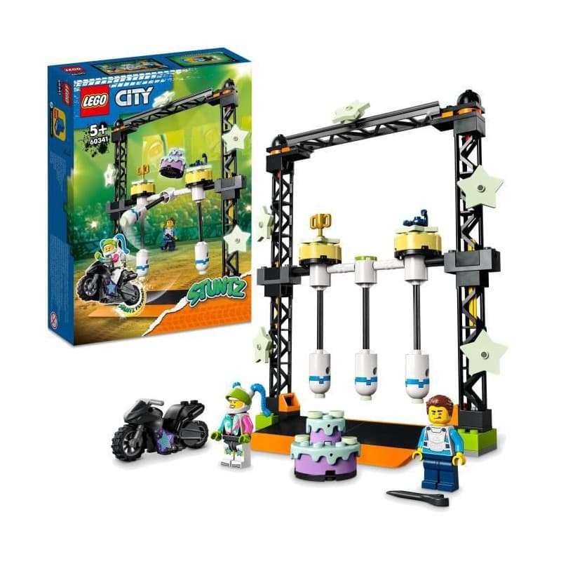 Playset Lego 60341 City Stuntz The Stunt Challenge 117 Pièces