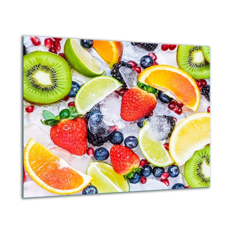 TMK - Cache Plaque Cuisson, Plaque de Protection Vitrocéramique pour Cuisinière - 60 x 52 cm - En Verre - Protection contre les