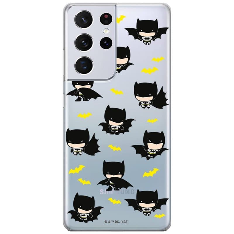 ERT GROUP Coque de téléphone Portable pour Samsung S21 Ultra Original et sous Licence Officielle DC Motif Batman 077 Parfaitemen