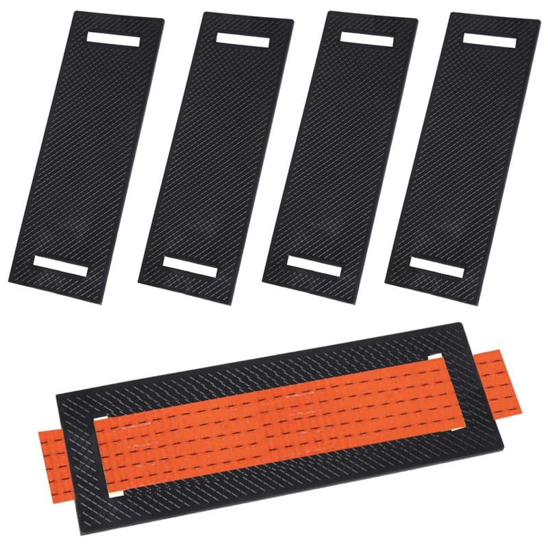 INTAKO Passant de Sangle d'Arrimage de 50mm de Largeur - 4pcs 290x100mm - Coin de Protection pour Sangle - Équerre de Protection