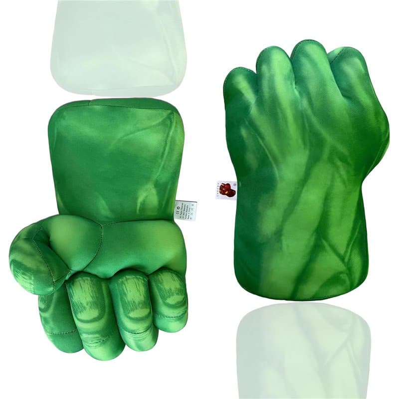 AONAT Gants de héros pour Enfants, Gants en Peluche Doux avec Poing en Mousse, Jouet Cosplay pour Garçons et Filles, Cadeau Noël