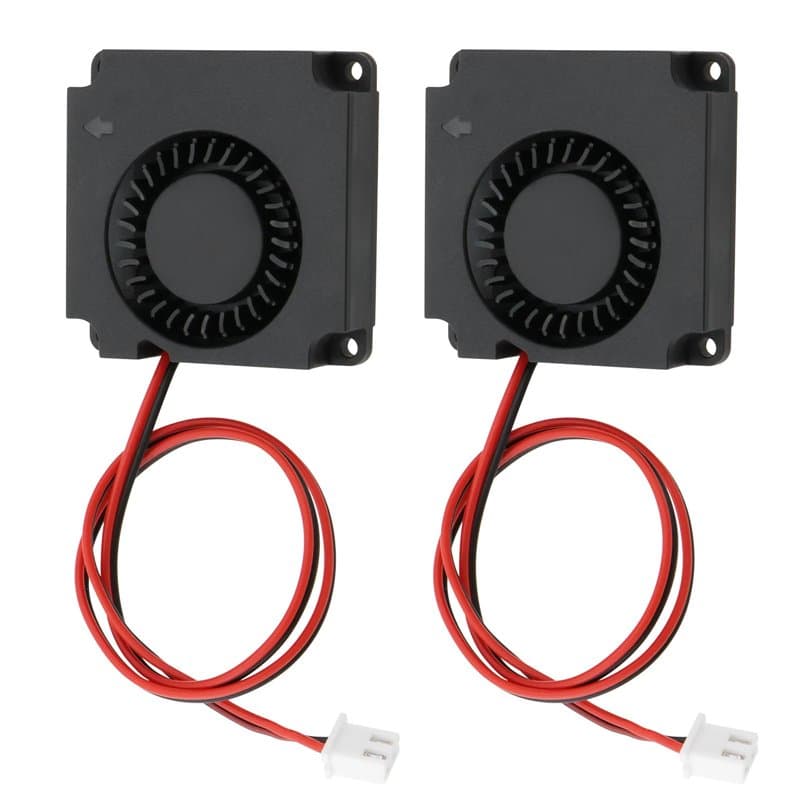 Be In Your Mind Lot de 2 ventilateurs de refroidissement 5 V 4010 CC à micro-roulement hydraulique sans balais 40 x 40 x 10 mm a