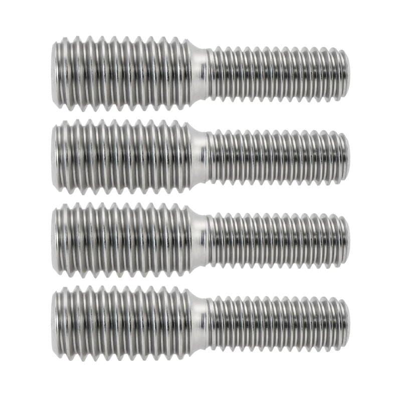 Be In Your Mind Lot de 4 vis à tête fraisée en acier inoxydable 304 de 30 mm avec filetage à double extrémité M6 A M8 Adaptateur