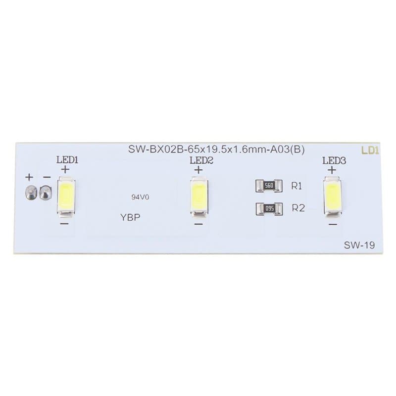 The Lord of the Tools Bande Lumineuse LED pour Réfrigérateur SW-BX02B Compatible avec Hoover Compatible avec Candy Compatible av