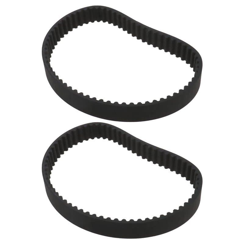 be in your mind Lot de 2 courroies dentées en caoutchouc pour scarificateur HTD330-5M-14 de 330 mm de circonférence, 66 dents, p