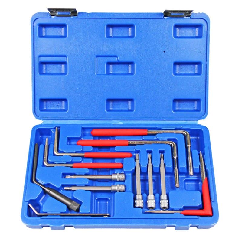 BestsQ Outil de Retrait de Poche d'air, 12 pièces d'outils de démontage de Retrait de Poche d'air, Outil de réparation de Garage