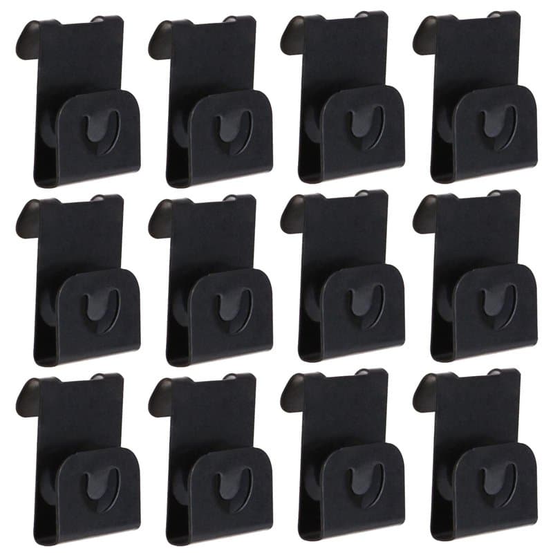 Be In Your Mind 100pcs Crochets Cadre Photo en Métal Crochets de Suspension S Forme Clips de Suspension pour 2mm 3mm Épais Conse