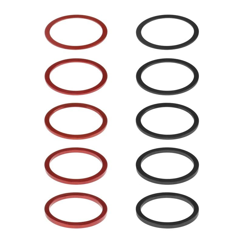 Create idea 10pcs Rondelles de Moyeu de Volant de Vélo Cassette de Vitesse Remplacement Entretoises de Vélo Rondelles de Pédalie