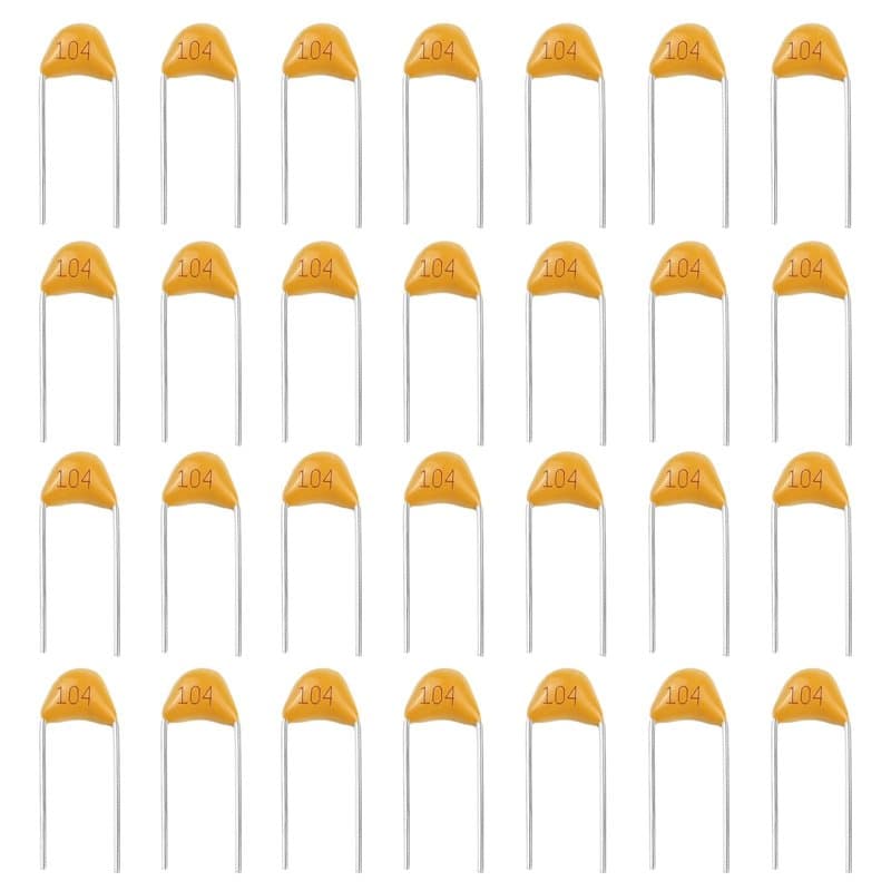 Create idea 200pcs 50V 100nF Condensateur Céramique Multicouche Condensateur Céramique Monolithique Accessoires Électroniques po