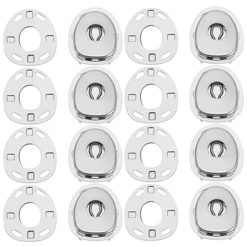 Be In Your Mind Lot de 12 plaques de prise compatibles avec Lift The Dot Snap Fastener Accessoires pour boucle de tente, bagages