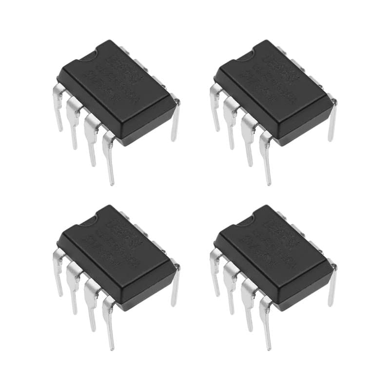 Create idea OPA2134PA Lot de 4 amplificateurs opérationnels 8 broches pour intégrateurs Crossover Networks Multimédia Audio 20 V