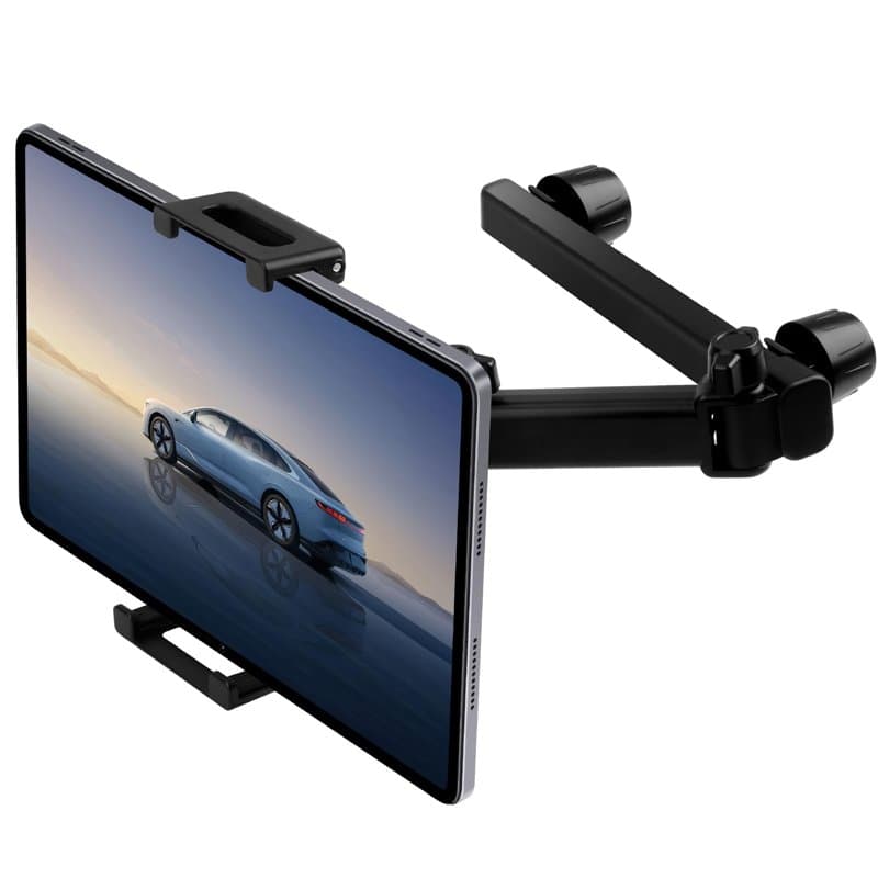 Romon Support Tablette Voiture, Extensible Support de Tablette de Siège Voiture Porte Tablette Voiture Universel Rotation à 360°