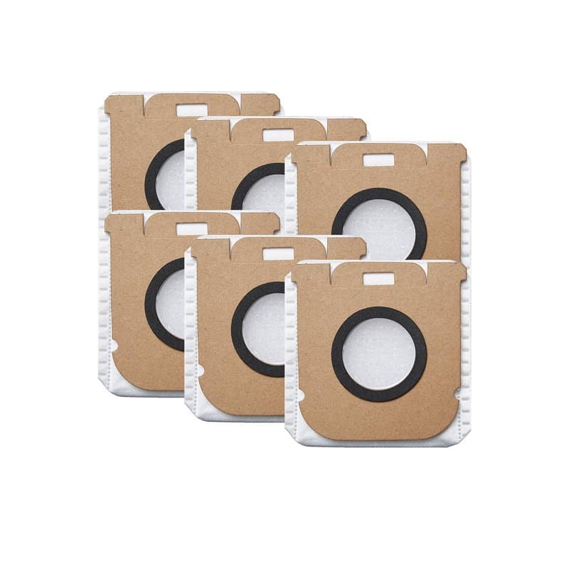 Dreame 6x sacs de collecte de poussière originaux Dreame 2.5 L, compatibles avec la station d'aspiration Z10, grande capacité, v