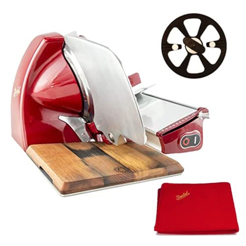 Palatina Werkstatt ® Berkel Home Line 200 | trancheuse exclusive nouveau modèle: 2022 | HL 200 rouge + barrel board | Prix de ve