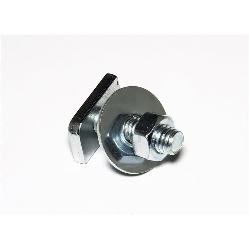 Lot de 10 vis à tête marteau M8 x 50 mm pour profilés C 27 x 18