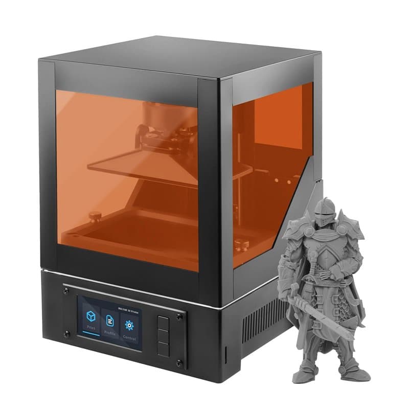 MALYAN S100 Mini imprimante 3D en résine avec écran de durcissement LCD 2K de 5,5", haute précision, auto-nivellement, dimension