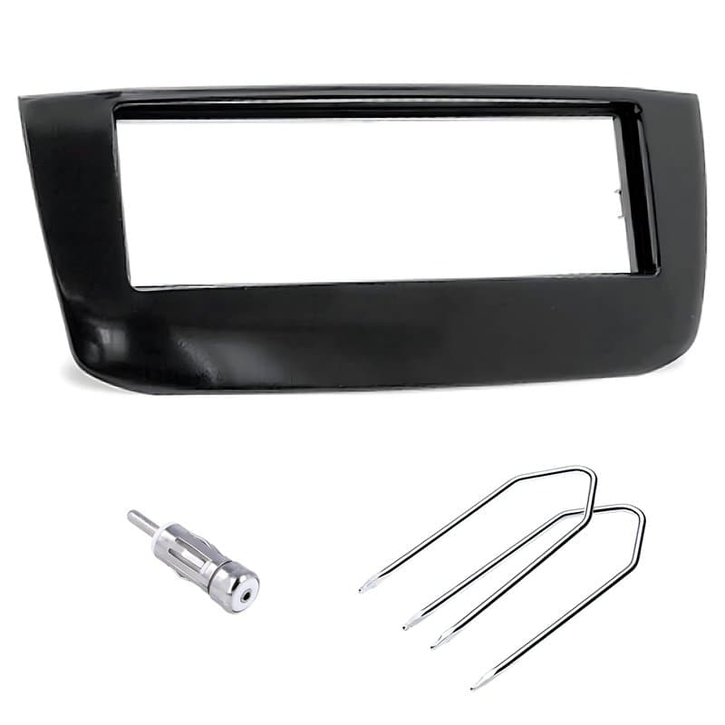 Sound-way Kit de Montage Autoradio, Façade Cadre de Radio 1 DIN, Adaptateur Compatible avec FiatPunto (199/310) 2009-2018 / Line