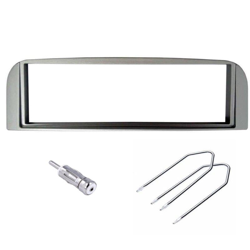Sound Way Kit Montage Autoradio, Cadre Façade 1 DIN, Adaptateur Antenne, Clés Démontage, Compatible avec Alfa 147, Alfa GT, Noir