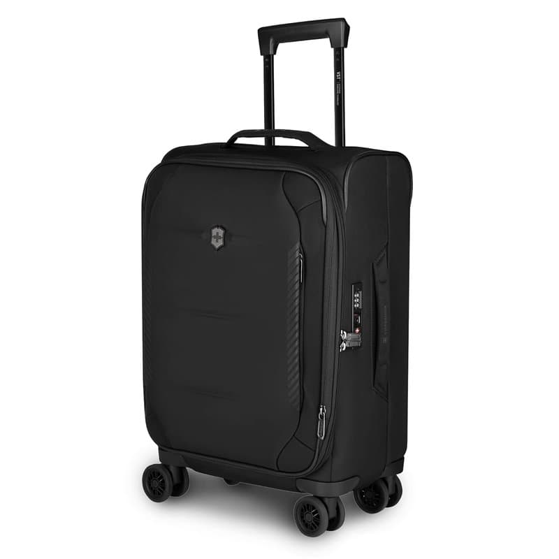 Victorinox Crosslight Frequent Flyer Softside Carry-on, Bagage Cabine, Bagage Vertical à roulettes, Extensible, 23 x 35 x 55 cm,