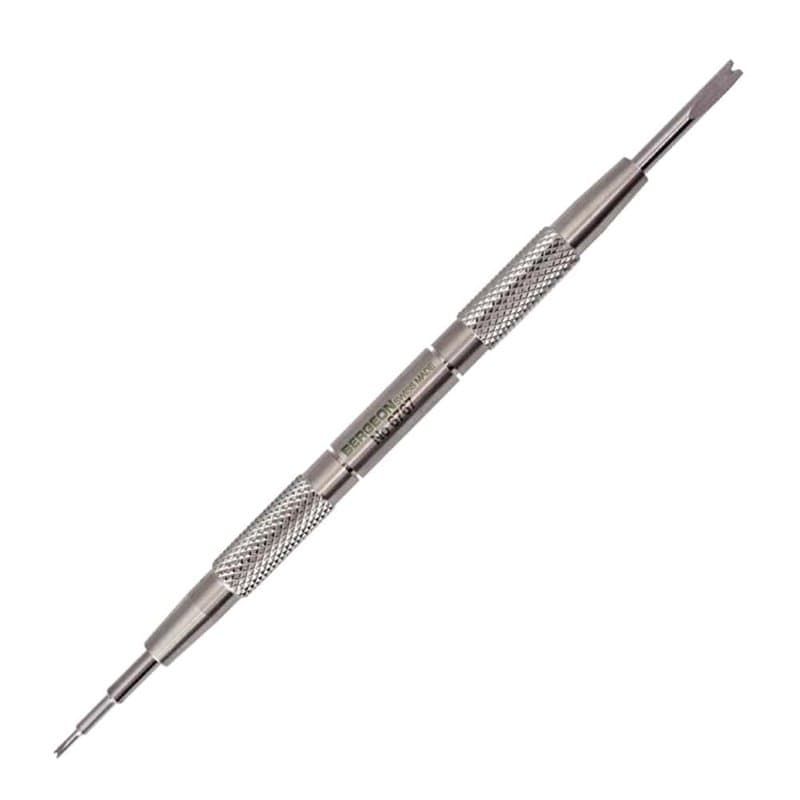BERGEON 6767-SF Outil de retrait de barre à ressort double fourche pour bracelet de montre