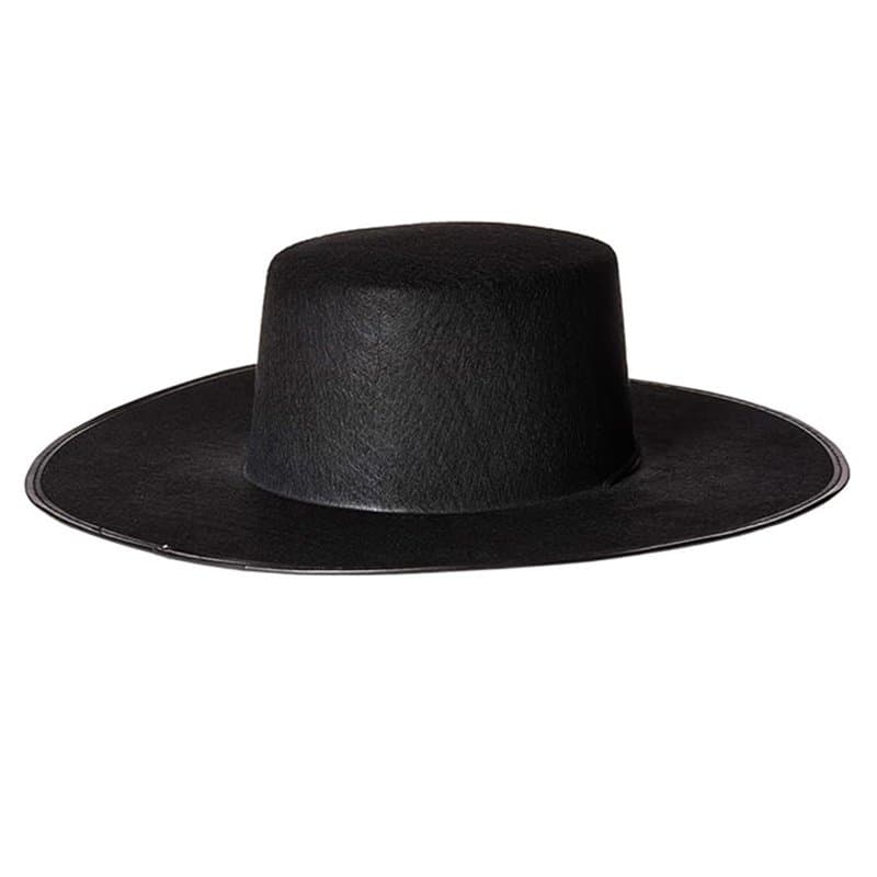 YHAILI Chapeau Zorro pour adulte, cosplay, Halloween, carnaval, photographie, décoration, chapeau de carnaval pour adulte