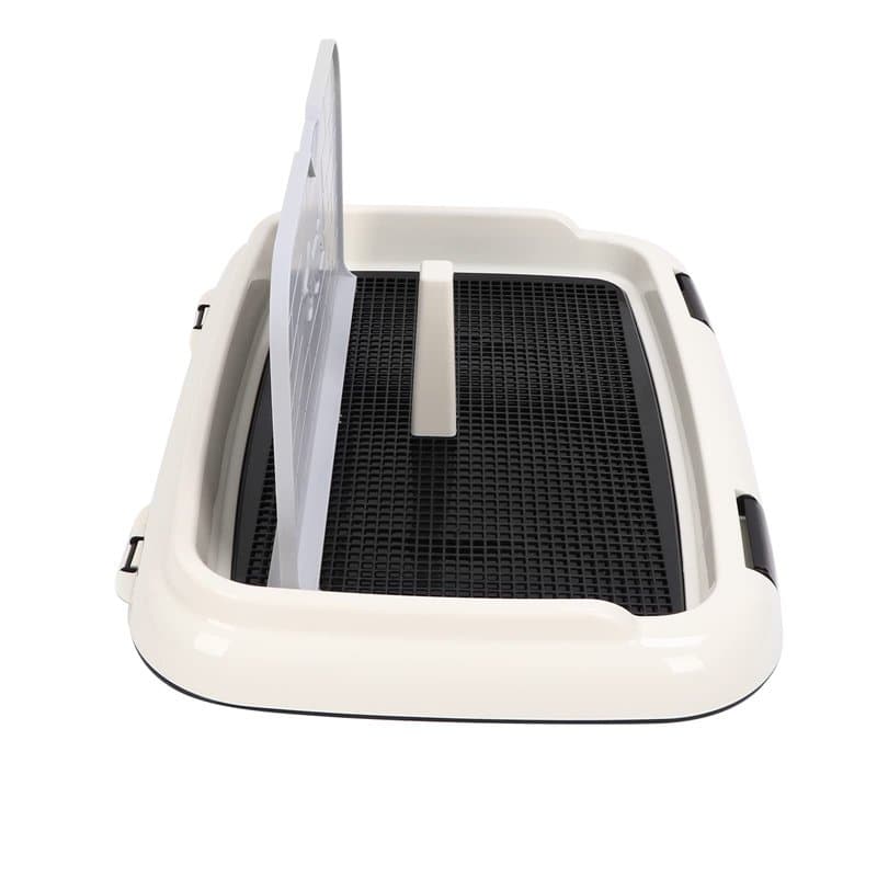 Naroote Tapis de toilette pour chien, support de tapis d'urine pour chien, protection du sol facile à nettoyer en plastique avec
