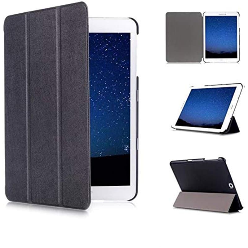 Skytar - Étui de protection en similicuir pour tablette Galaxy S2 9,7" (T810, T813, T815, T819) avec fonction de support noir Sa