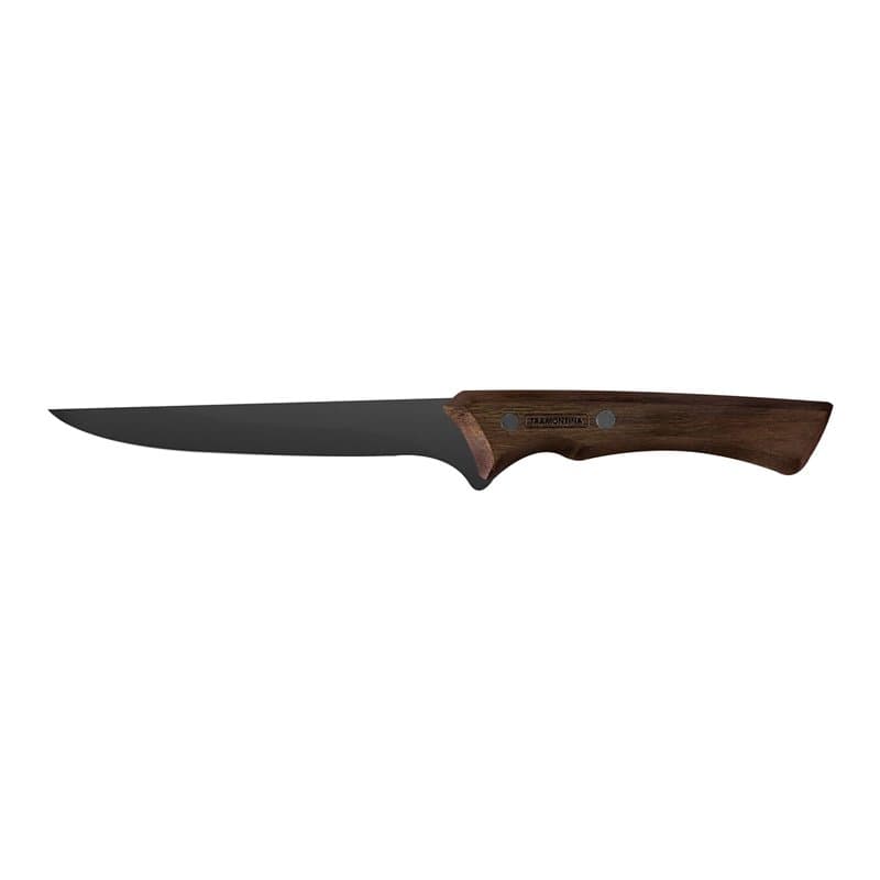 Tramontina - Couteau à désosser Black 15cm. 1pc inox et bois