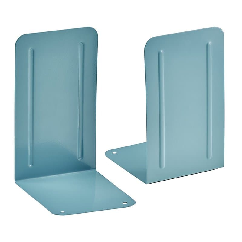 Acrimet Premium Serre-Livres en Métal Robuste (Couleur Vert) (1 Paire)